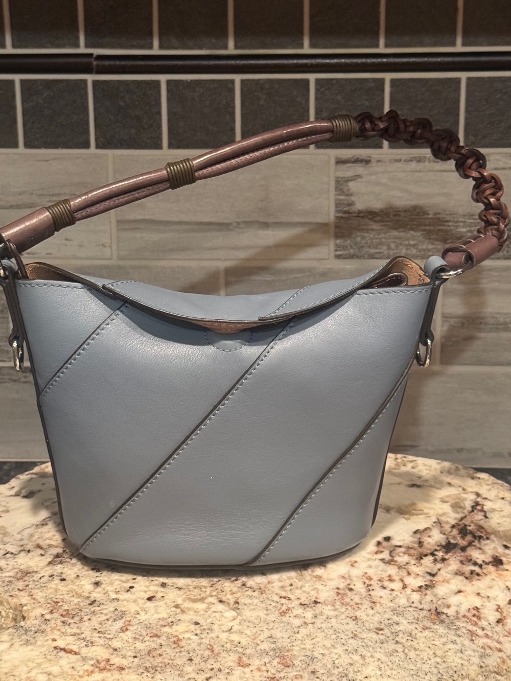 Brand New: Massimo Dutti Nappa Leather Crossbody & Shoulder Bag